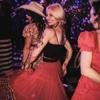 Dancing at Neon Moon at The Gold Fish - Highland Park, CA